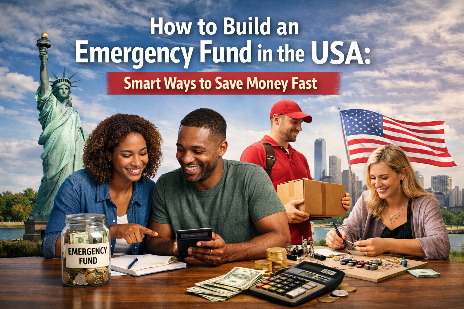 How to Build an Emergency Fund in the USA Smart Ways to Save Money Fast