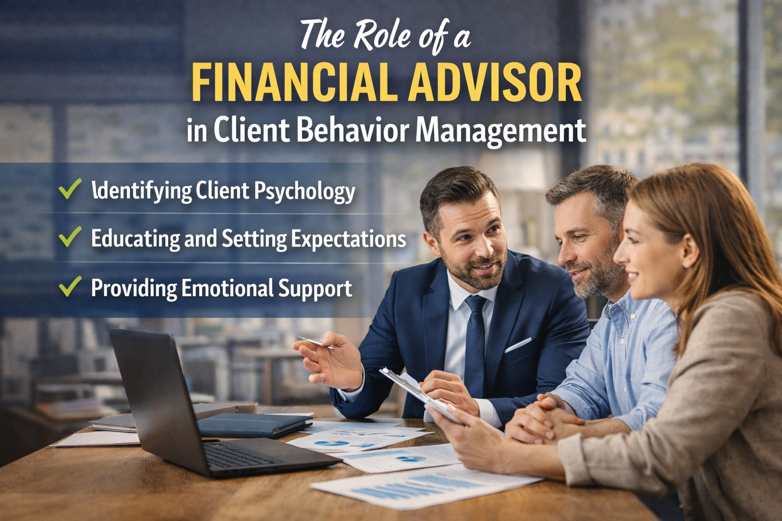 The Role of a Financial Advisor in Client Behavior Management