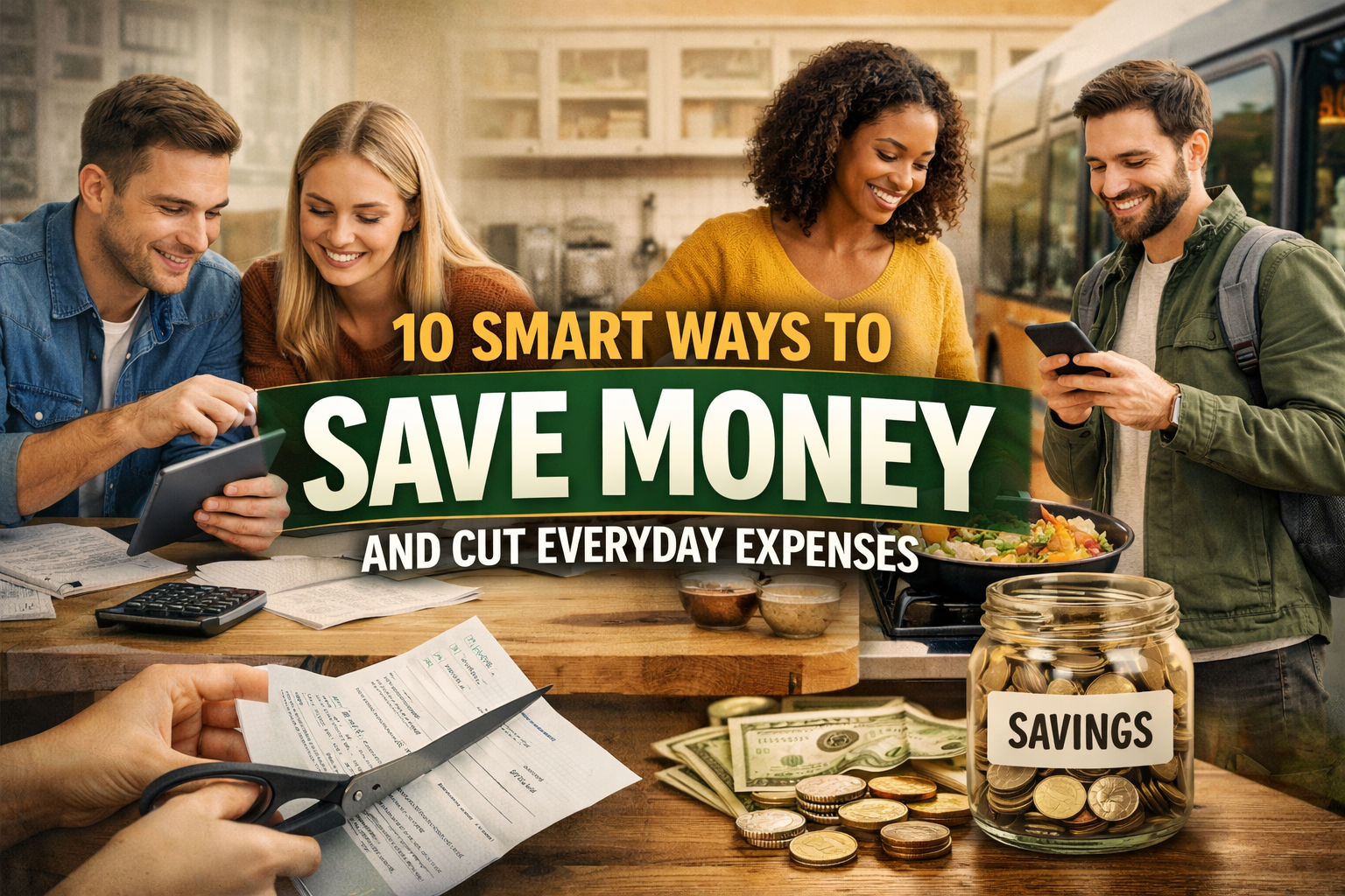 10 Smart Ways to Save Money and Cut Everyday Expenses