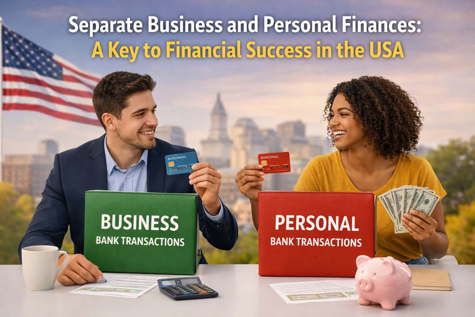 Separate Business and Personal Finances A Key to Financial Success in the USA