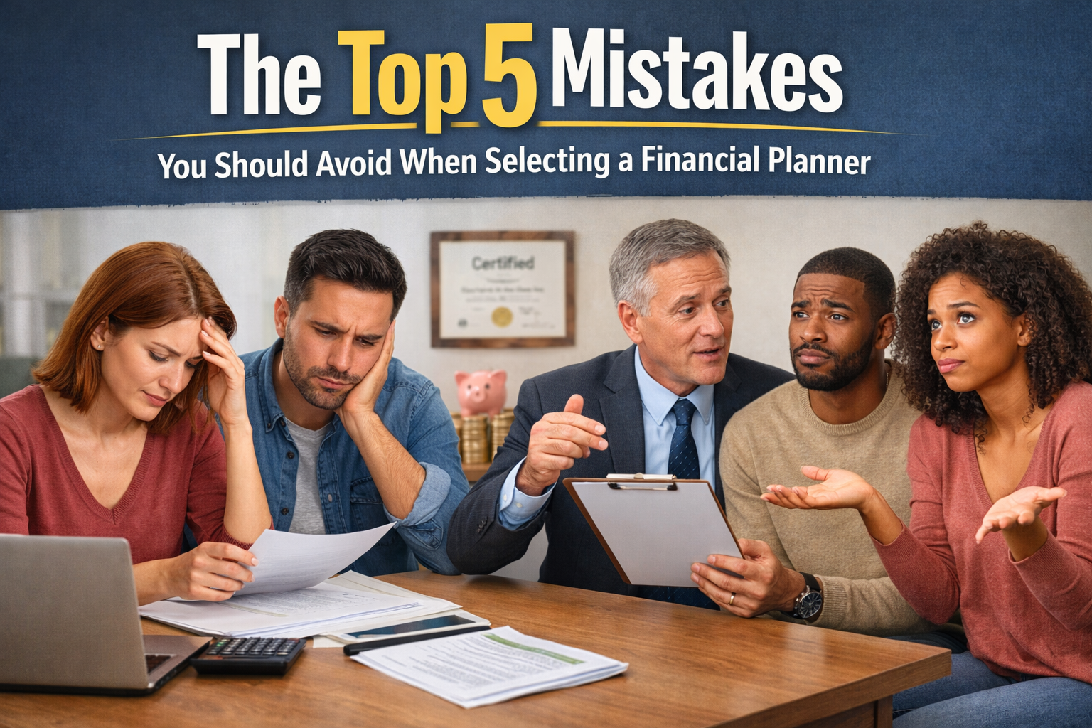 The Top 5 Mistakes You Should Avoid When Selecting a Financial Planner