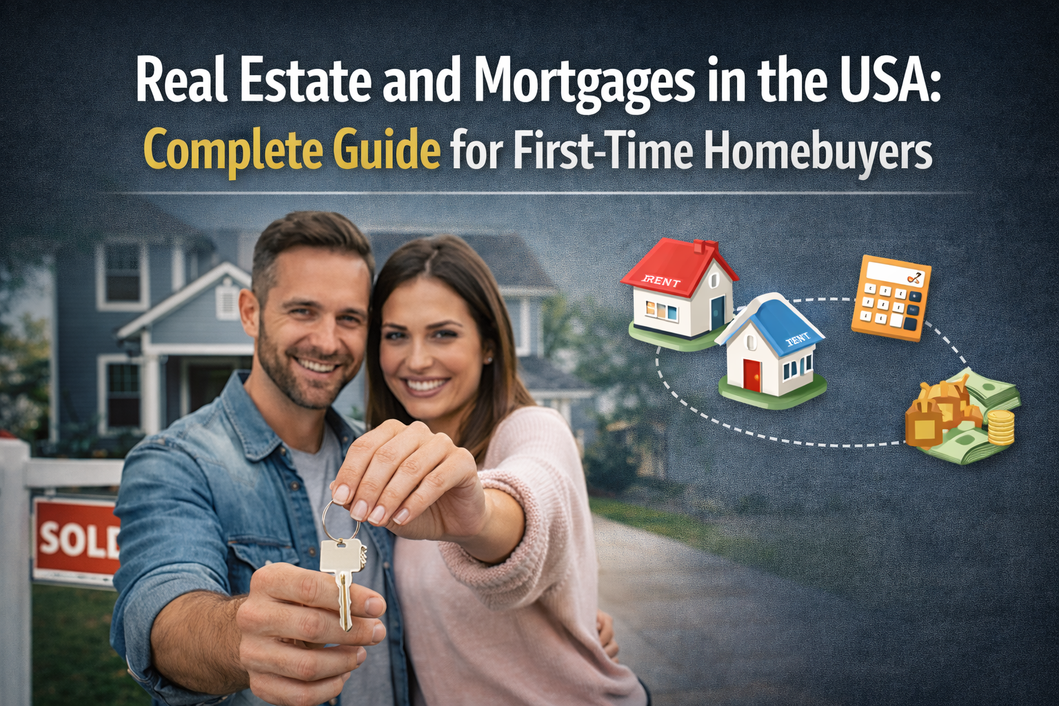 Real Estate and Mortgages in the USA Complete Guide for First-Time Homebuyers